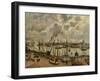 Port Du Havre, 1903-Camille Pissarro-Framed Giclee Print