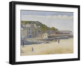 Port-En-Bessin, 1888-Georges Seurat-Framed Giclee Print