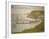 Port-en-Bessin, avant-port, haute maree. Oil on canvas (1888) 67 x 82 cm R.F. 1952-1.-Georges Seurat-Framed Giclee Print