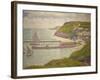 Port-en-Bessin, avant-port, haute maree. Oil on canvas (1888) 67 x 82 cm R.F. 1952-1.-Georges Seurat-Framed Giclee Print