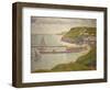 Port-en-Bessin, avant-port, haute maree. Oil on canvas (1888) 67 x 82 cm R.F. 1952-1.-Georges Seurat-Framed Giclee Print