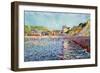 Port-En-Bessin, Calvados, C.1884-Paul Signac-Framed Giclee Print