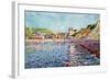 Port-En-Bessin, Calvados, C.1884-Paul Signac-Framed Giclee Print