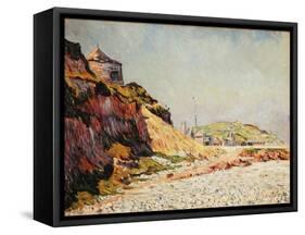 Port-en Bessin, the 14 of July-Paul Signac-Framed Stretched Canvas