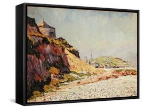 Port-en Bessin, the 14 of July-Paul Signac-Framed Stretched Canvas