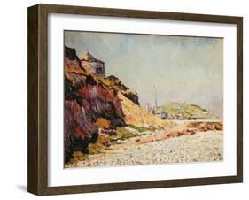 Port-en Bessin, the 14 of July-Paul Signac-Framed Giclee Print