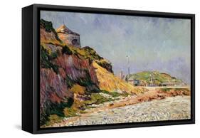 Port-En-Bessin, the Beach-Paul Signac-Framed Stretched Canvas