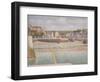 Port-En-Bessin: the Outer Harbor (Low Tide), 1888-Georges Seurat-Framed Giclee Print