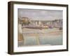 Port-En-Bessin: the Outer Harbor (Low Tide), 1888-Georges Seurat-Framed Giclee Print