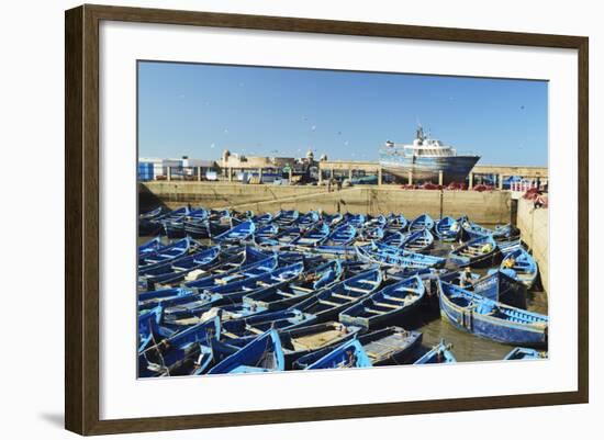 Port, Essaouira, Atlantic Coast, Morocco, North Africa, Africa-Jochen Schlenker-Framed Photographic Print