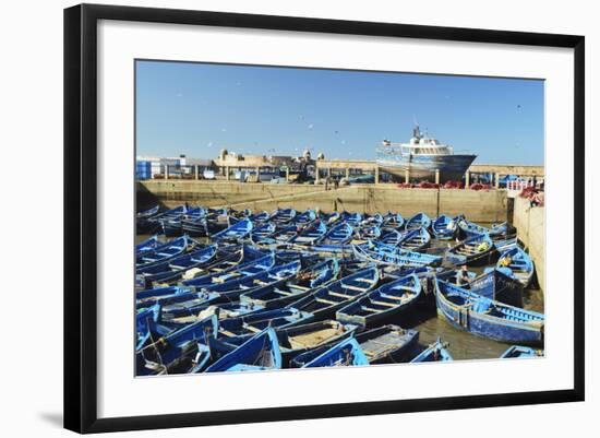 Port, Essaouira, Atlantic Coast, Morocco, North Africa, Africa-Jochen Schlenker-Framed Photographic Print