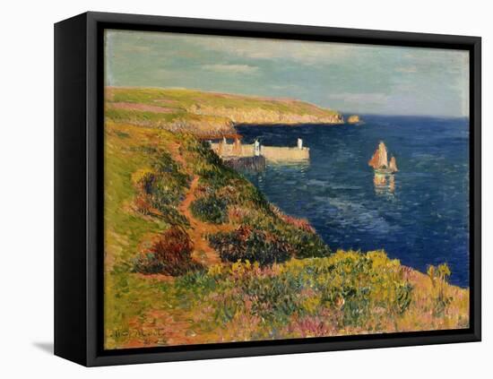 Port-Eudy, Ile-De-Groix-Henry Moret-Framed Stretched Canvas