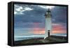 Port Fairy Lighthouse 2-Wayne Bradbury-Framed Stretched Canvas