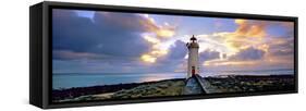 Port Fairy Lighthouse 3-Wayne Bradbury-Framed Stretched Canvas