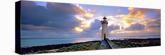 Port Fairy Lighthouse 3-Wayne Bradbury-Stretched Canvas