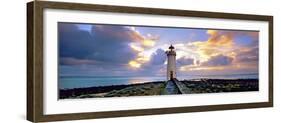 Port Fairy Lighthouse 3-Wayne Bradbury-Framed Photographic Print