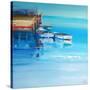 Port Fairy Moorings-Craig Trewin Penny-Stretched Canvas