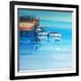 Port Fairy Moorings-Craig Trewin Penny-Framed Art Print