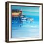 Port Fairy Moorings-Craig Trewin Penny-Framed Art Print