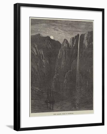 Port Gallant, Strait of Magellan-null-Framed Giclee Print