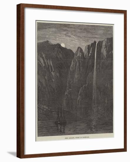 Port Gallant, Strait of Magellan-null-Framed Giclee Print