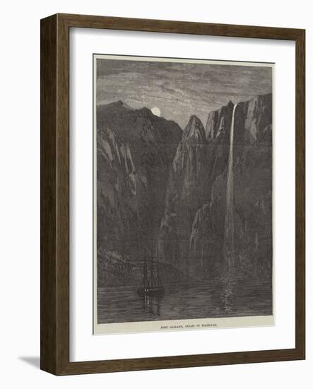 Port Gallant, Strait of Magellan-null-Framed Giclee Print