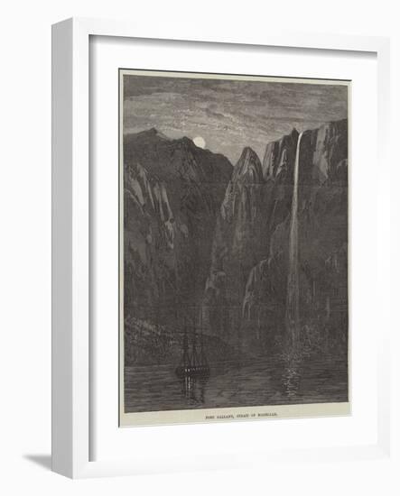 Port Gallant, Strait of Magellan-null-Framed Giclee Print