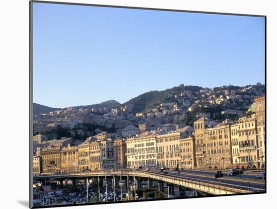 Port, Genoa (Genova), Liguria, Italy, Mediterranean-Oliviero Olivieri-Mounted Photographic Print