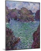 Port-Goulphar, Belle-Ile, 1887-Claude Monet-Mounted Premium Giclee Print