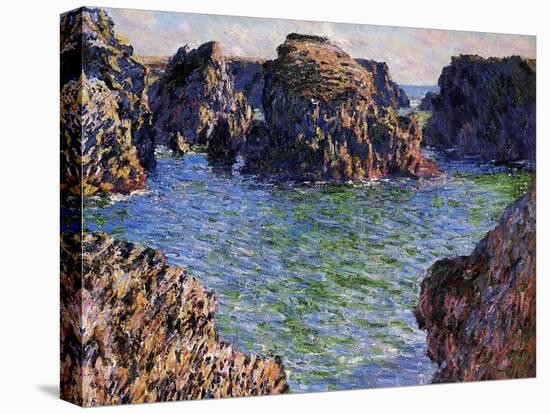 Port-Goulphar, Belle-Ile, Brittany, 1886-Claude Monet-Stretched Canvas