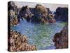 Port-Goulphar, Belle-Ile, Brittany, 1886-Claude Monet-Stretched Canvas