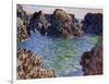 Port-Goulphar, Belle-Ile, Brittany, 1886-Claude Monet-Framed Giclee Print