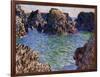 Port-Goulphar, Belle-Ile, Brittany, 1886-Claude Monet-Framed Giclee Print