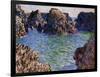 Port-Goulphar, Belle-Ile, Brittany, 1886-Claude Monet-Framed Giclee Print