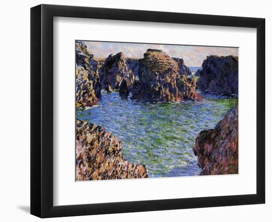 Port-Goulphar, Belle-Ile, Brittany, 1886-Claude Monet-Framed Giclee Print