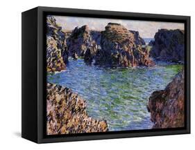 Port-Goulphar, Belle-Ile, Brittany, 1886-Claude Monet-Framed Stretched Canvas