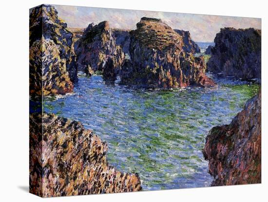 Port-Goulphar, Belle-Ile, Brittany, 1886-Claude Monet-Stretched Canvas