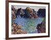 Port-Goulphar, Belle-Ile, Brittany, 1886-Claude Monet-Framed Giclee Print