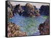 Port-Goulphar, Belle-Ile, Brittany, 1886-Claude Monet-Framed Stretched Canvas