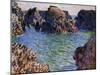 Port-Goulphar, Belle-Ile, Brittany, 1886-Claude Monet-Mounted Giclee Print