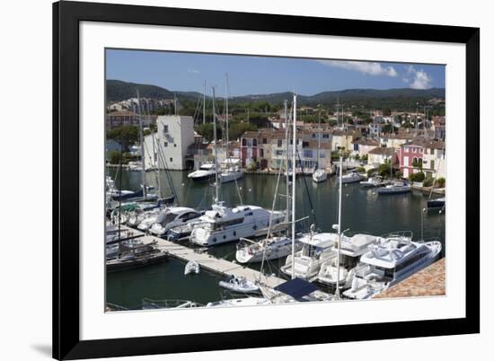 Port Grimaud, Var, Provence-Alpes-Cote D'Azur, Provence, France, Mediterranean, Europe-Stuart Black-Framed Photographic Print