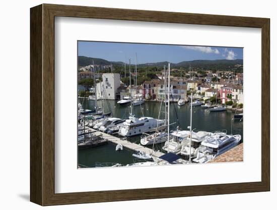 Port Grimaud, Var, Provence-Alpes-Cote D'Azur, Provence, France, Mediterranean, Europe-Stuart Black-Framed Photographic Print