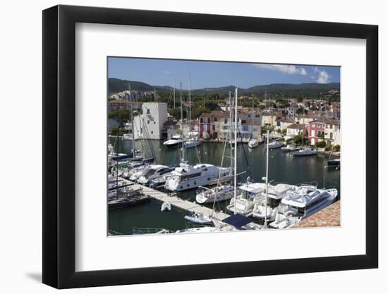 Port Grimaud, Var, Provence-Alpes-Cote D'Azur, Provence, France, Mediterranean, Europe-Stuart Black-Framed Photographic Print