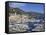 Port Hercule, Harbor, Monte Carlo, Monaco, Cote D'Azur, Mediterranean, Europe-Wendy Connett-Framed Stretched Canvas