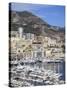 Port Hercule, Harbor, Monte Carlo, Monaco, Cote D'Azur, Mediterranean, Europe-Wendy Connett-Stretched Canvas