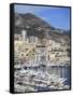 Port Hercule, Harbor, Monte Carlo, Monaco, Cote D'Azur, Mediterranean, Europe-Wendy Connett-Framed Stretched Canvas