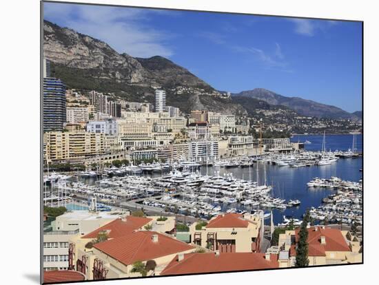 Port Hercule, Monte Carlo, Monaco, Cote D'Azur, Mediterranean, Europe-Wendy Connett-Mounted Photographic Print