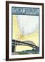 Port Huron, Michigan - Nautical Chart-Lantern Press-Framed Art Print