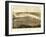 Port Huron, Michigan - Panoramic Map-Lantern Press-Framed Art Print