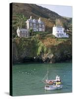 Port Isaac, Cornwall, England, United Kingdom-Adam Woolfitt-Stretched Canvas